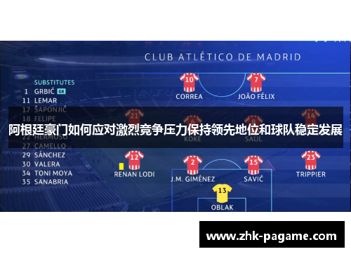 阿根廷豪门如何应对激烈竞争压力保持领先地位和球队稳定发展 阿根廷豪门如何应对激烈竞争压力保持领先地位和球队稳定发展
